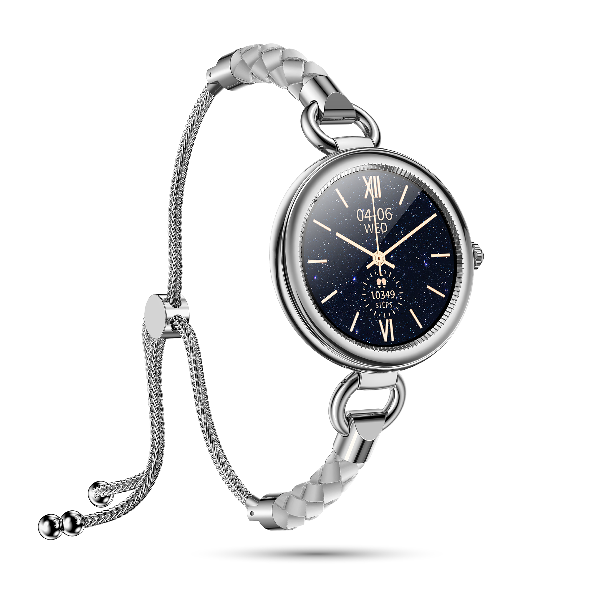 LSBEAUTY, La montre connectée bijoux - montre connectee Lunique Shop OR/NOIR