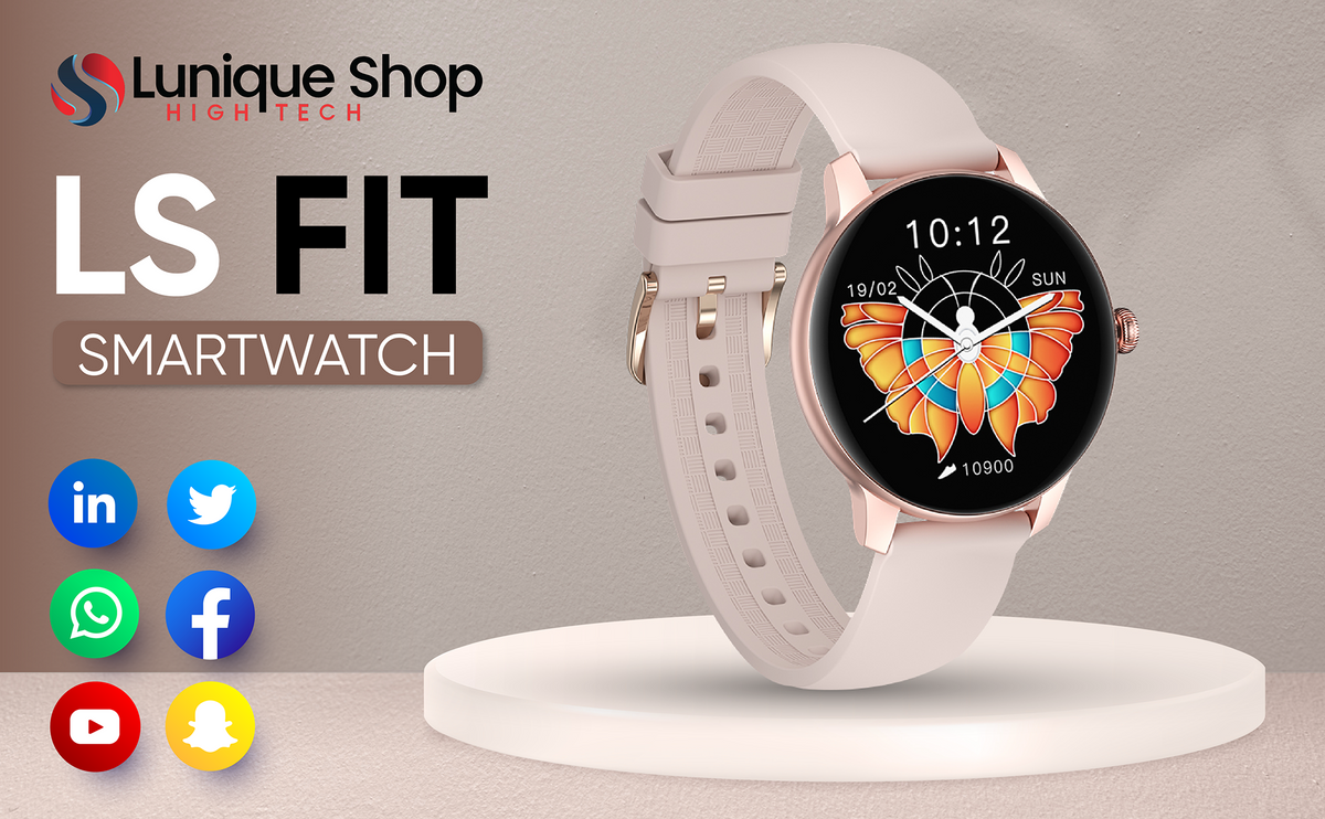 Montre connectée LSFIT écran personnalisable - Lunique Shop