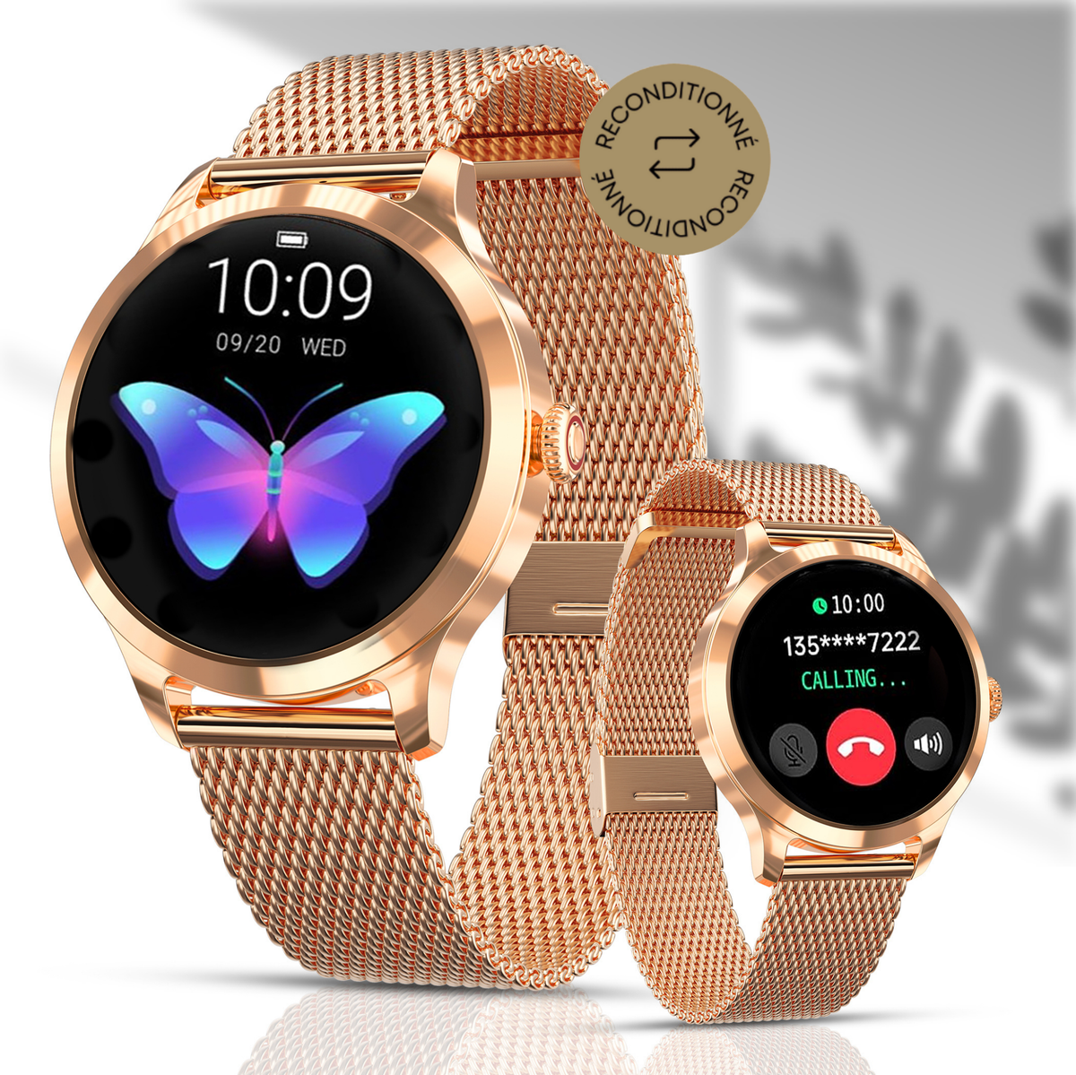 Montre connectée ROUND 2 reconditionnée - Lunique Shop