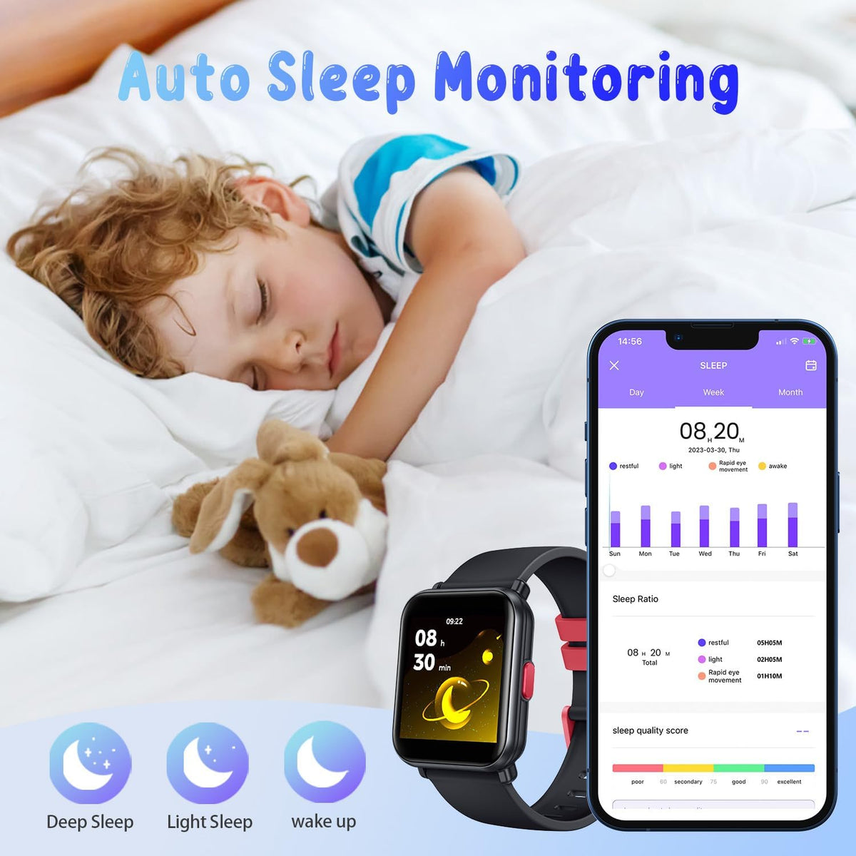 LSKIDS 1 Montre connectée enfant sans sim - Lunique Shop