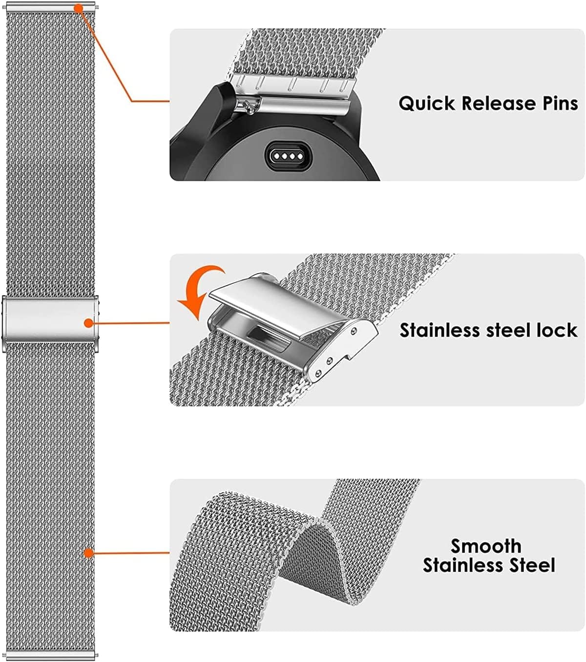 Bracelet interchangeable avec fermoir - Lunique Shop