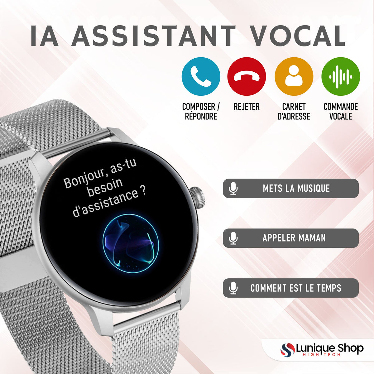 LSCALL Passer des appels en Bluetooth - Lunique Shop