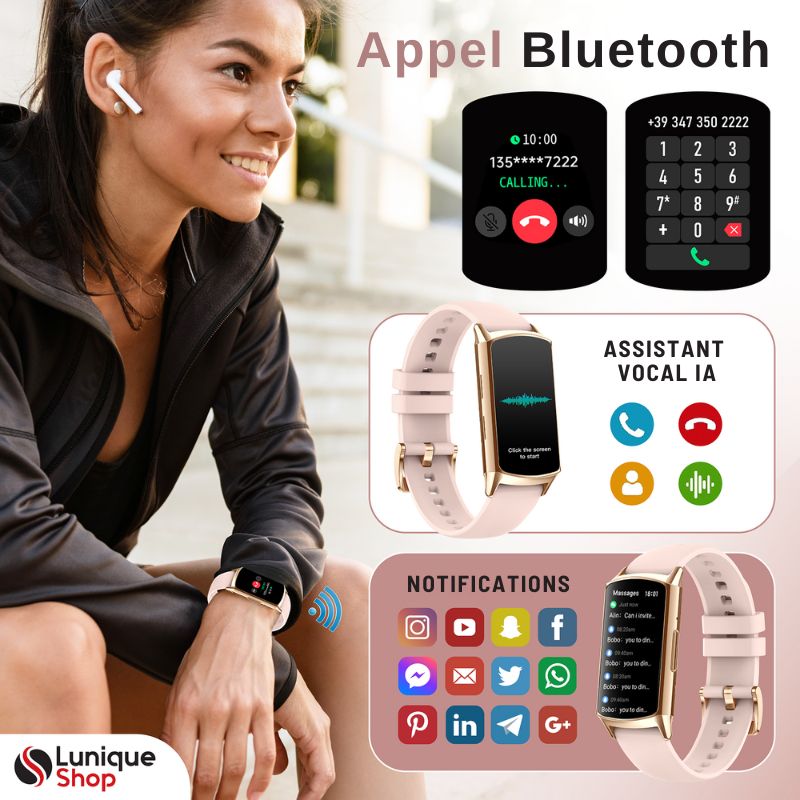 LSPRO Montre Connectée Femme 110+ Sport - Lunique Shop