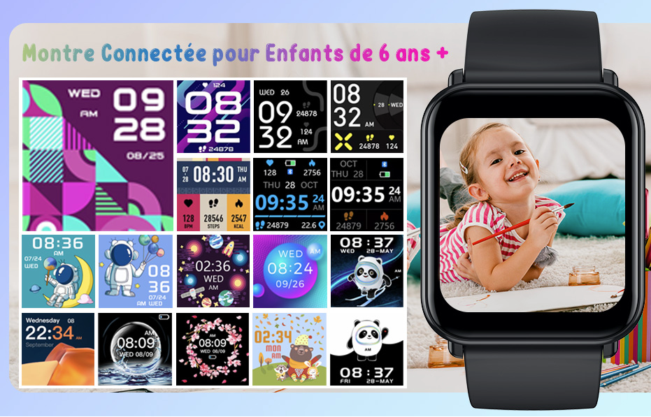LSKIDS 1 Montre connectée enfant sans sim - Lunique Shop
