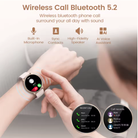 Montre connectée avec 2 bracelets - Lunique Shop