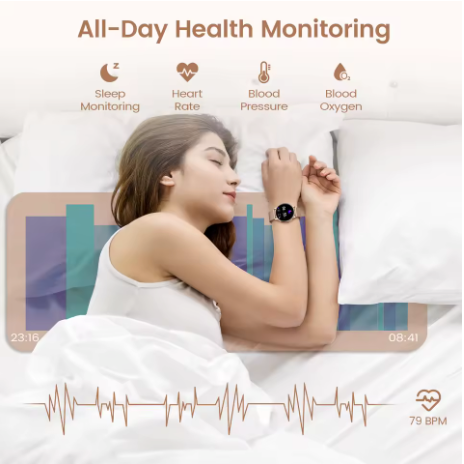 Montre connectée avec 2 bracelets - Lunique Shop