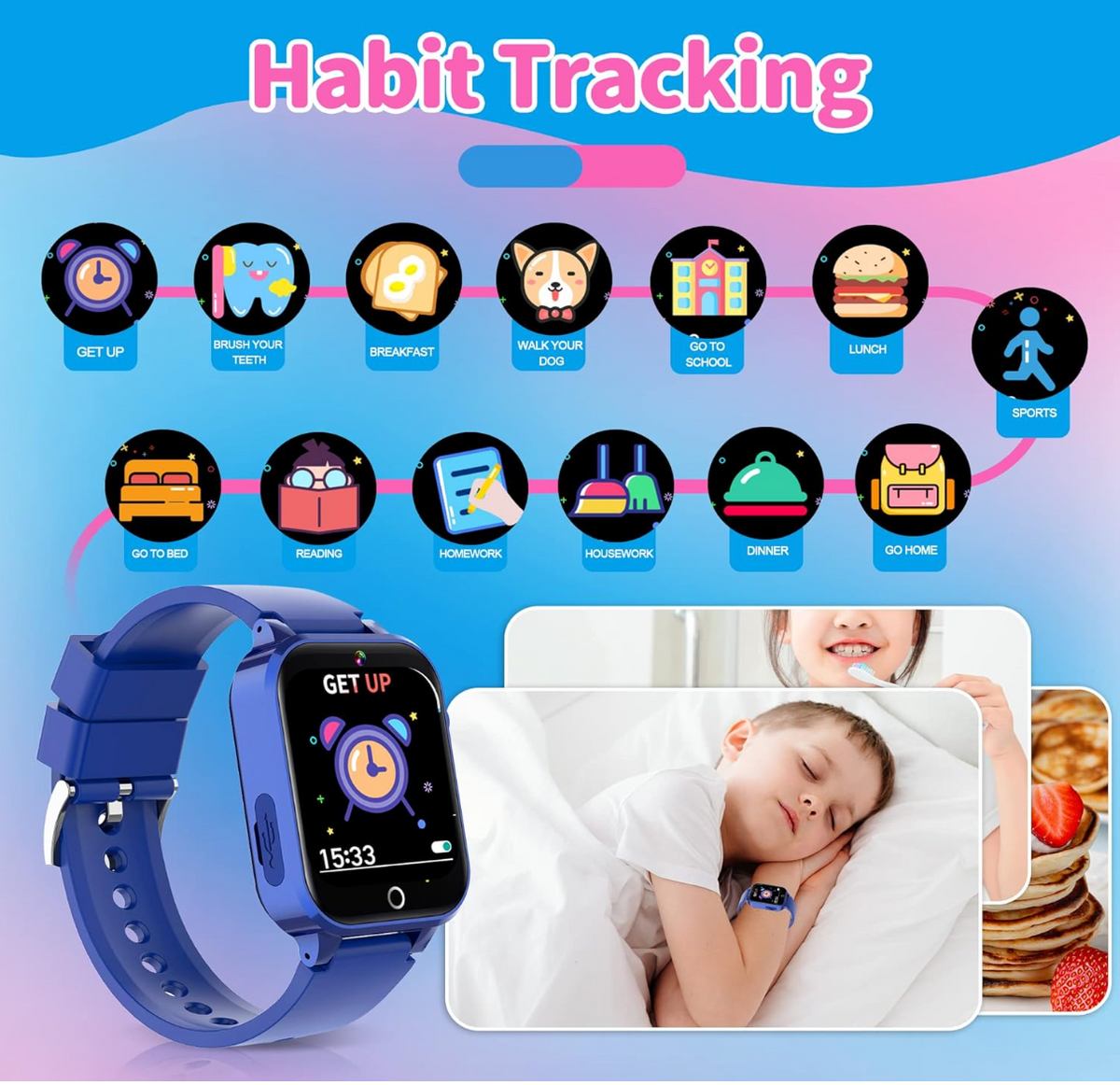 Montre connectée enfant LSCHILD - Lunique Shop