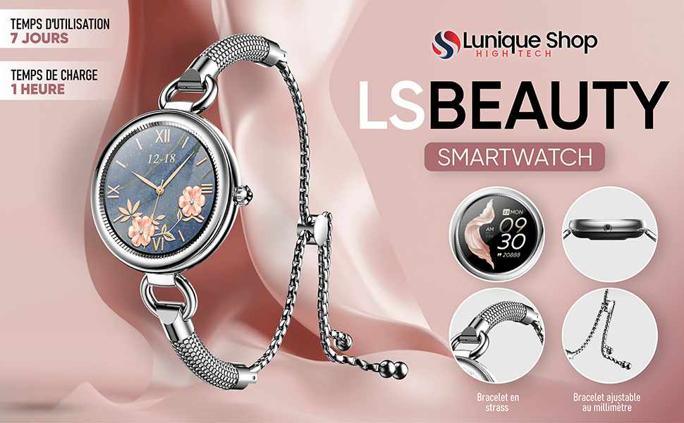 LSBEAUTY, La montre connectée bijoux - Lunique Shop