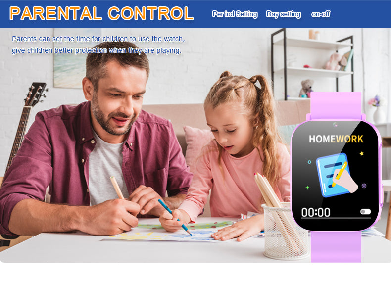 LSKIDS 3 montre connectée enfant sans sim sans téléphone - Lunique Shop