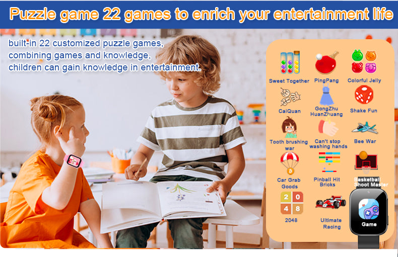 LSKIDS 3 montre connectée enfant sans sim sans téléphone - Lunique Shop