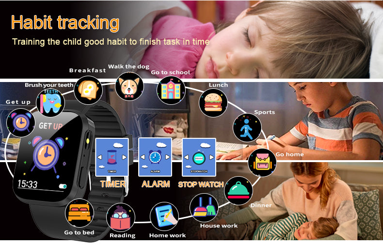 LSKIDS 3 montre connectée enfant sans sim sans téléphone - Lunique Shop