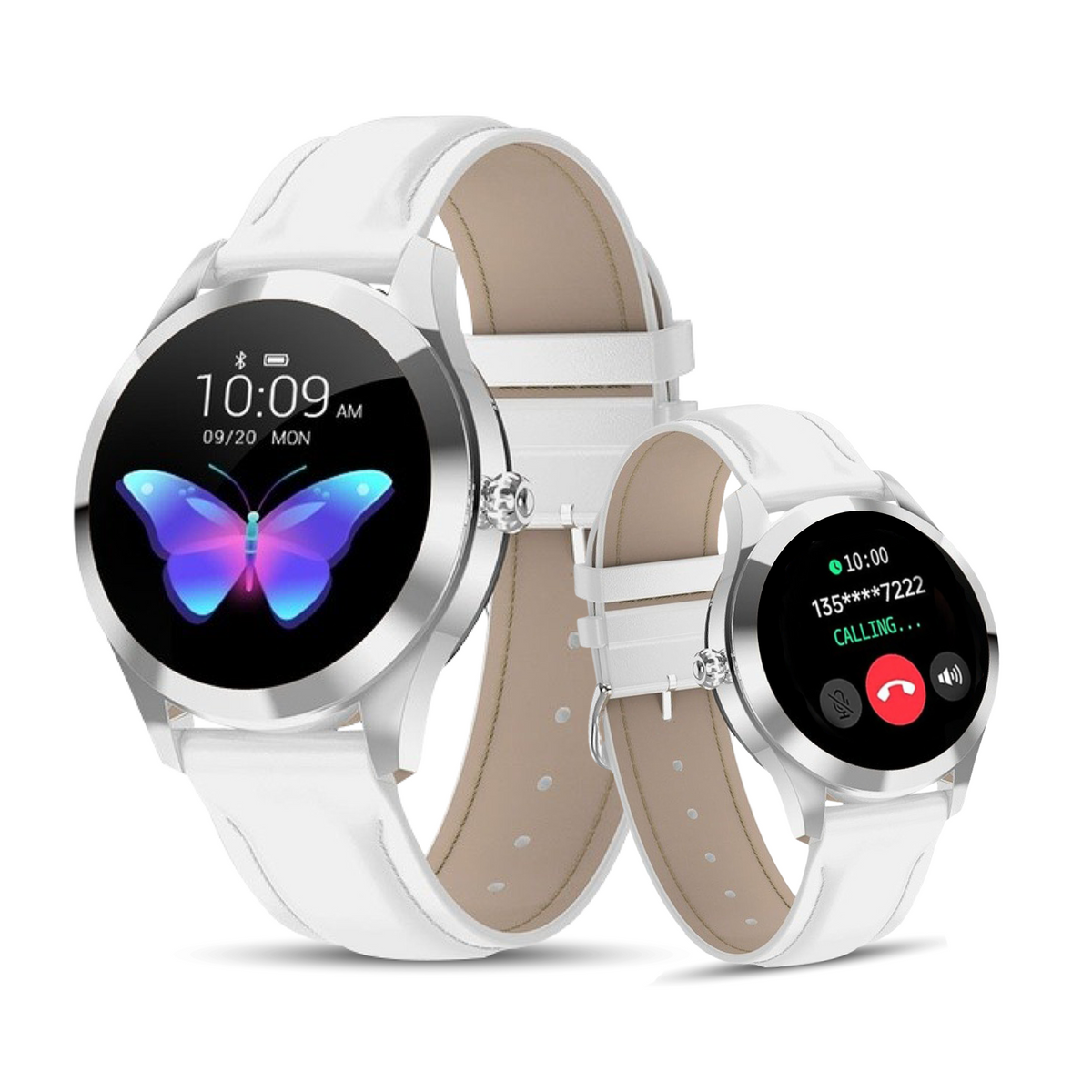 Nouvelle Round 2 Montre Connectée Femme Appel téléphone Assistance Vocale - Lunique Shop