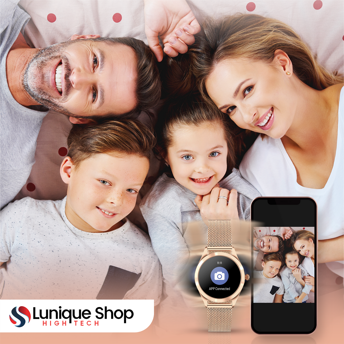 Montre connectée ROUND Reconditionnée - montre connectee Lunique Shop