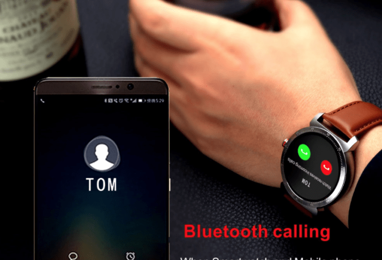 ONE TIME, Ecouter de la musique et Téléphoner - montre appel Lunique Shop