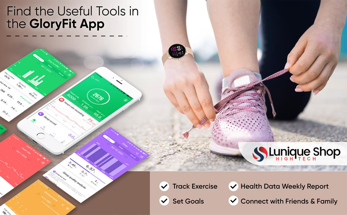 Montre connectée LSFIT Reconditionnée - montre connectee Lunique Shop