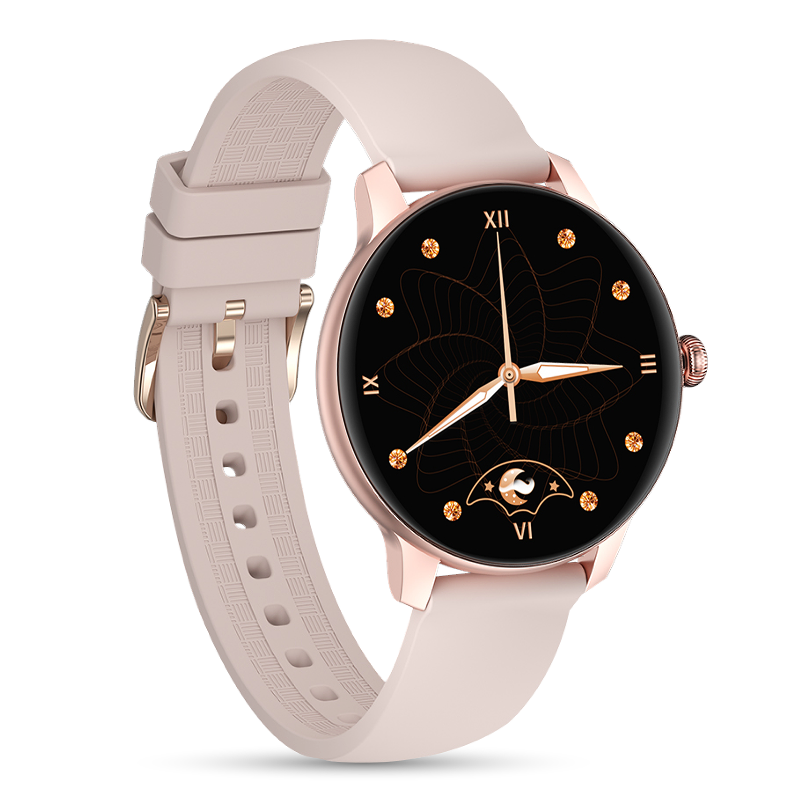 Montre connectée LSFIT écran personnalisable - montre connectee Lunique Shop Rose