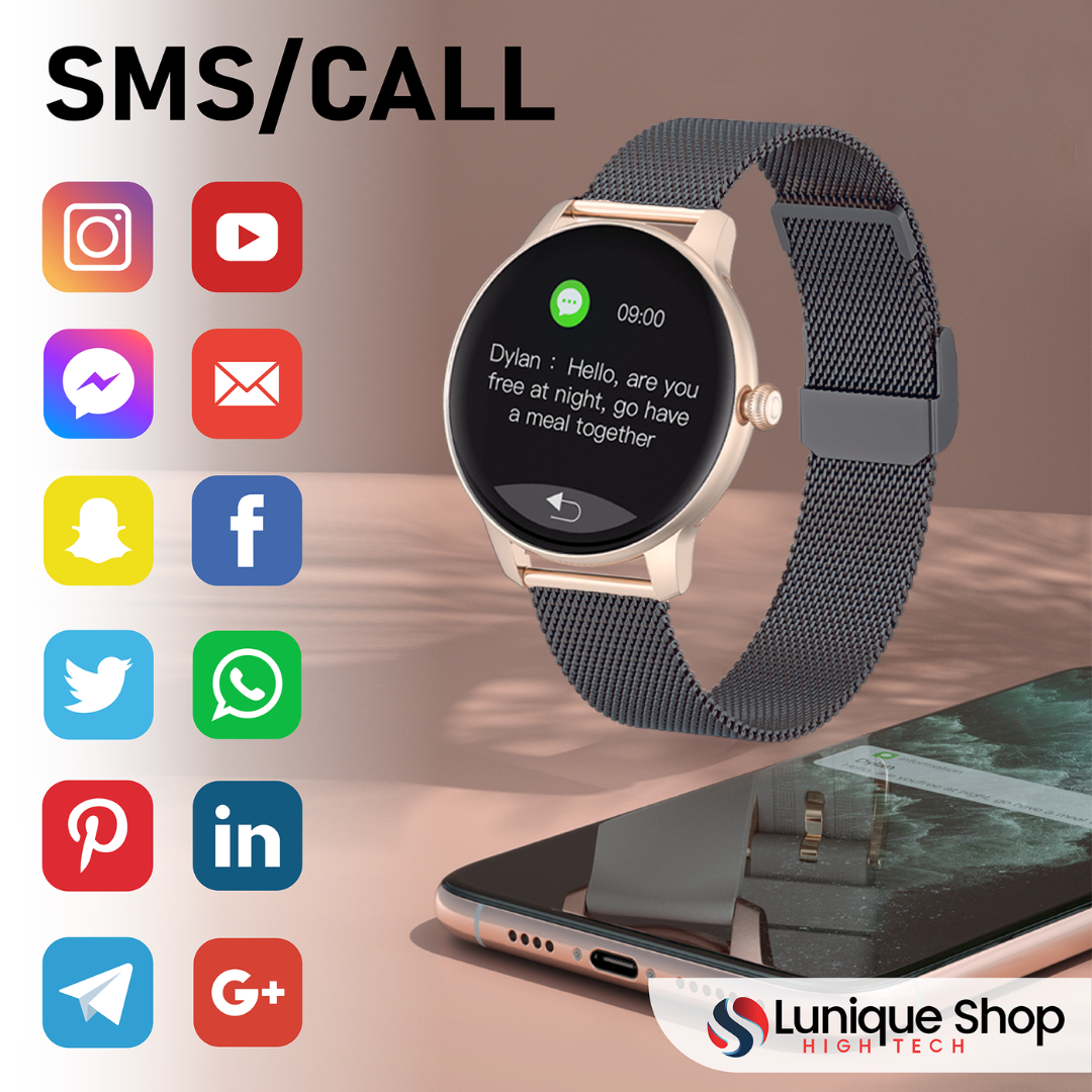 Montre connectée LSFIT Reconditionnée - montre connectee Lunique Shop