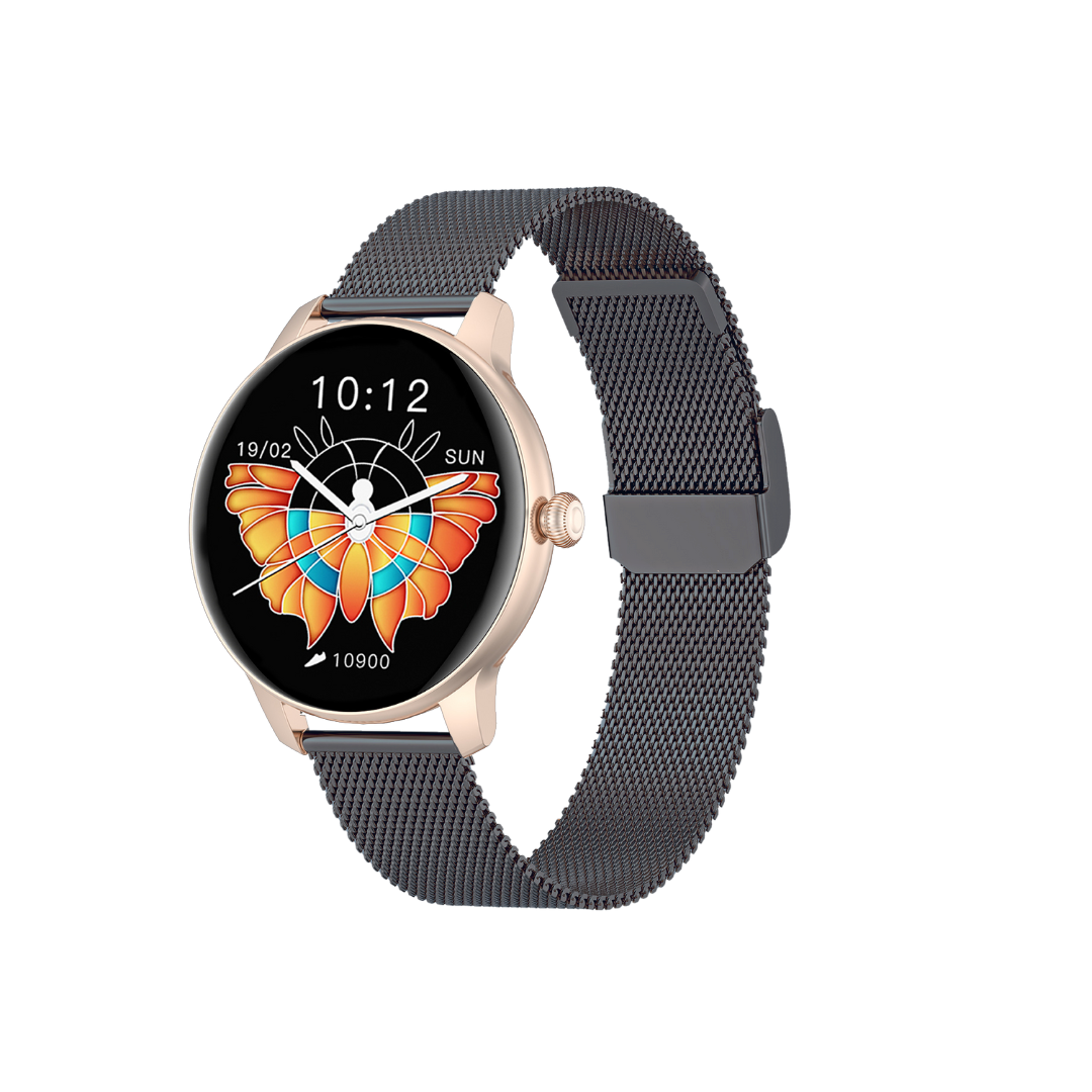 Montre connectée LSFIT écran personnalisable - montre connectee Lunique Shop NOIR