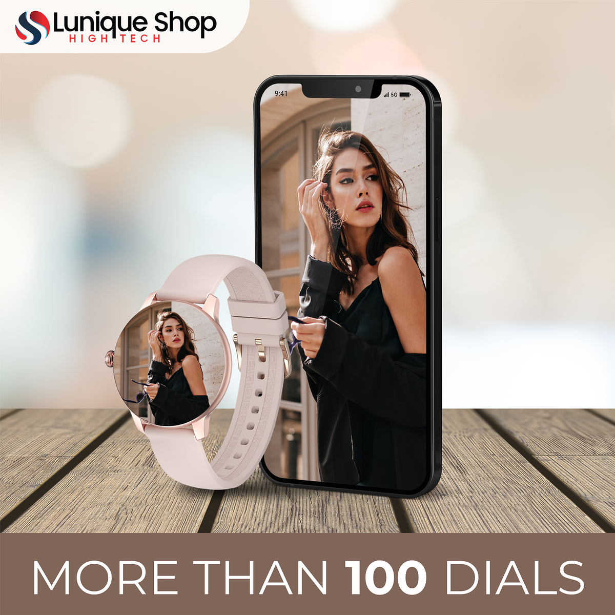 Montre connectée LSFIT Reconditionnée - montre connectee Lunique Shop