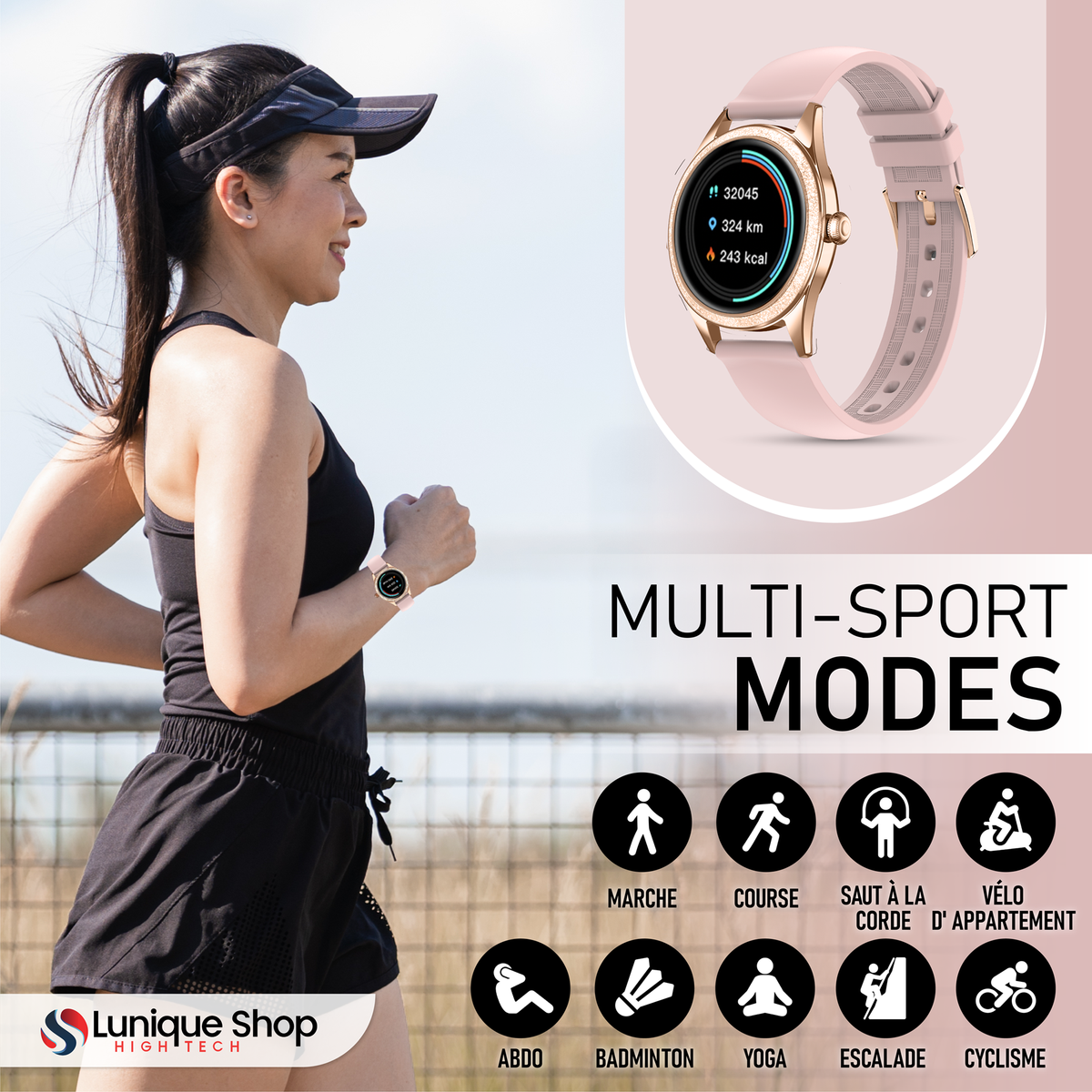 Montre connectee velo deals