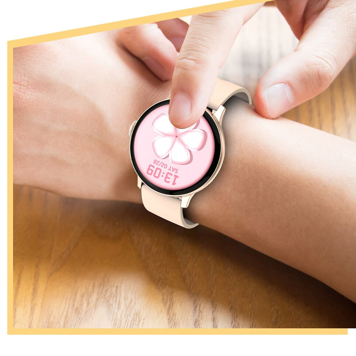 SMARTCALL , Appel en Bluetooth, musique, écran personnalisable - montre Lunique Shop