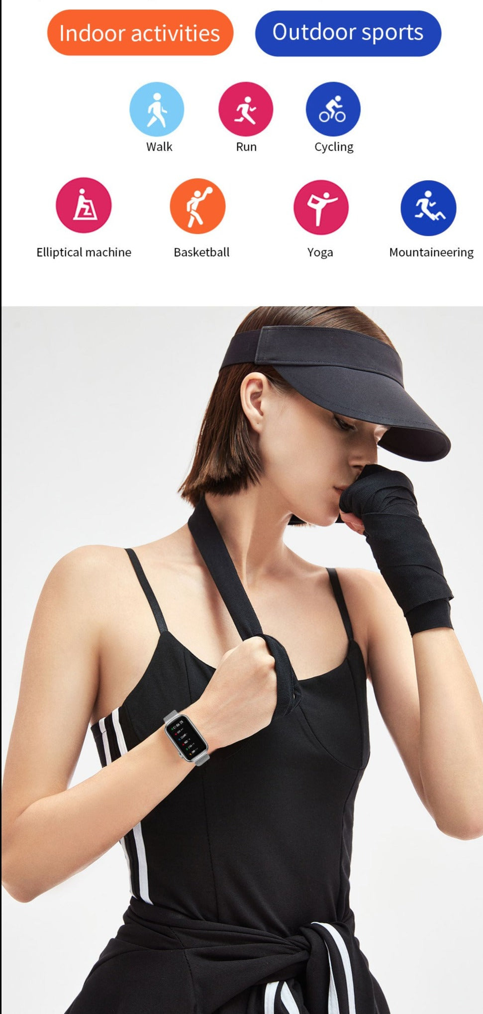 Montre connectée LUXURY Musique , météo - montre connectee Lunique Shop