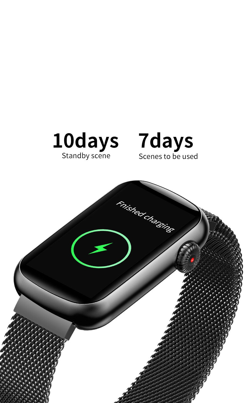 Montre connectée LUXURY Musique , météo - montre connectee Lunique Shop