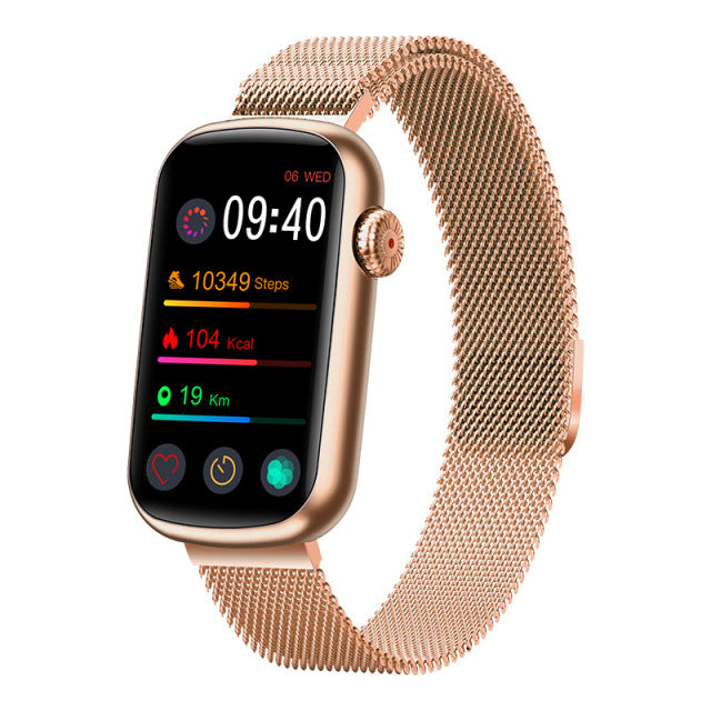 Montre connectée LUXURY Musique , météo - montre connectee Lunique Shop