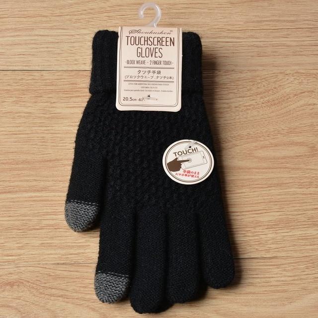 Gants tactiles &quot;GLOVES&quot; pour téléphone et tablette - gant Lunique Shop