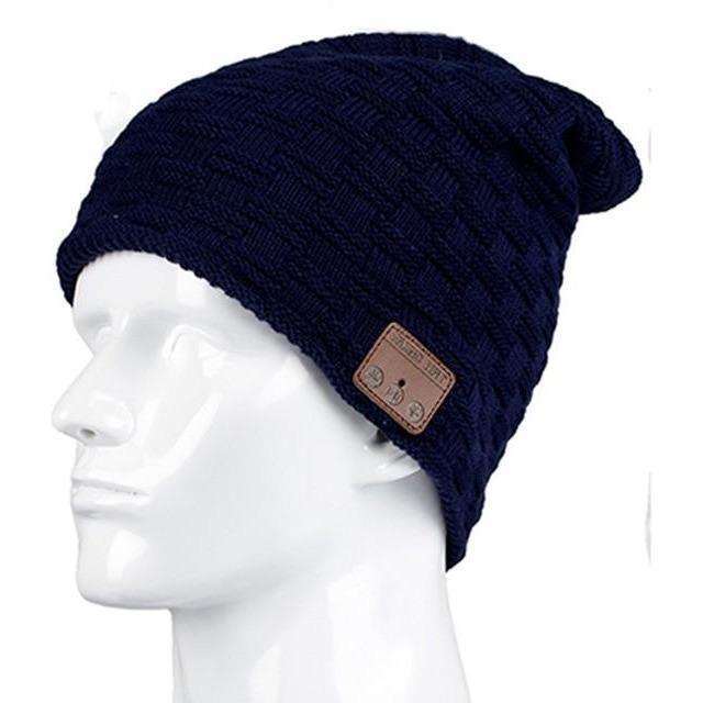 Bonnet Bluetooth Avec LED RANCOVY | Haut-parleurs Et Micro Intégrés | Éclairage 3 Modes | Pour Randonnée, Ski, Vélo | Gris