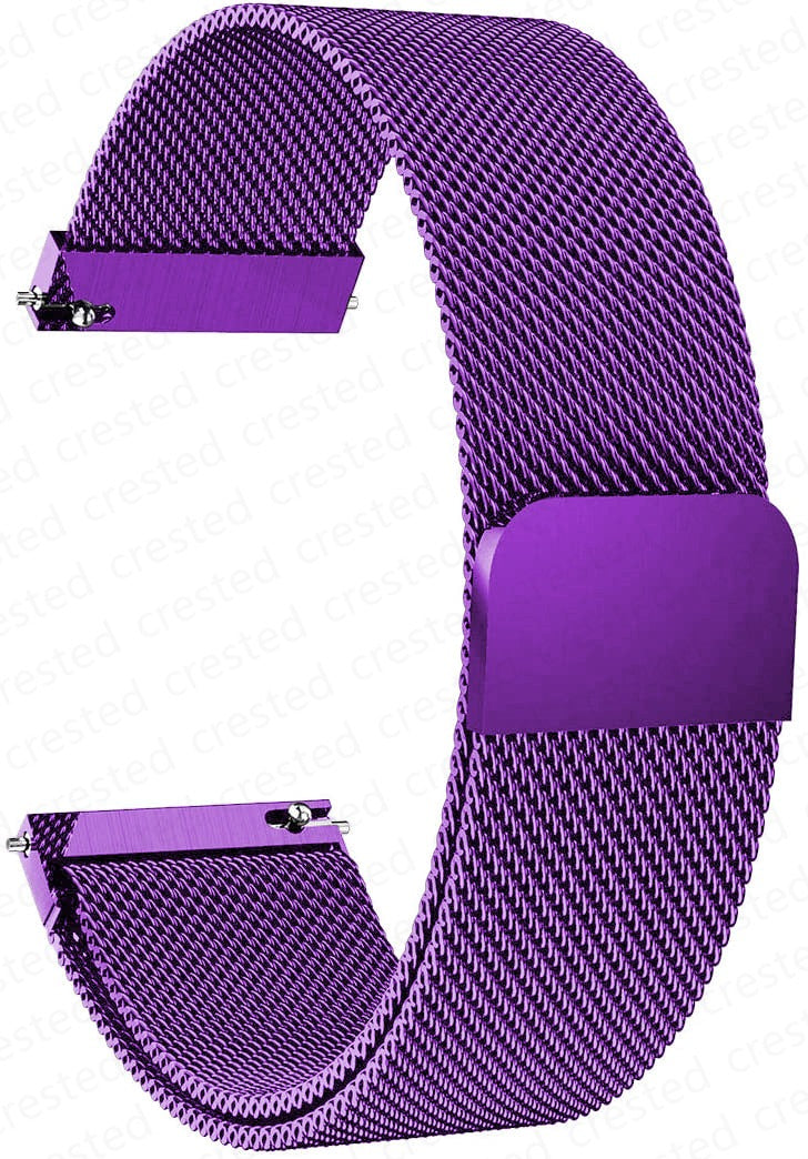 Bracelet interchangeable magnétique - bracelet Lunique Shop VIOLET 18 mm / Round, LSLUXE ou LSFIT